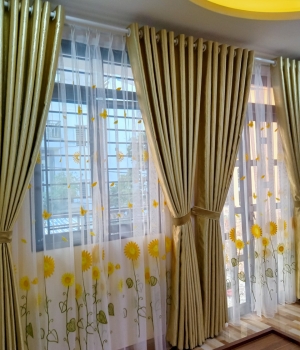 RÈM CỬA HỌA TIẾT 2 MÀU