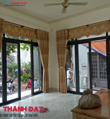 RÈM HOA VĂN CHỐNG NẮNG 