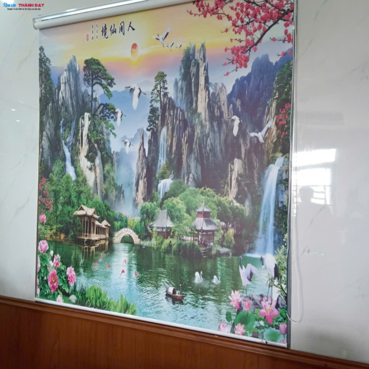 RÈM CUỐN TRANH GIÁ RẺ