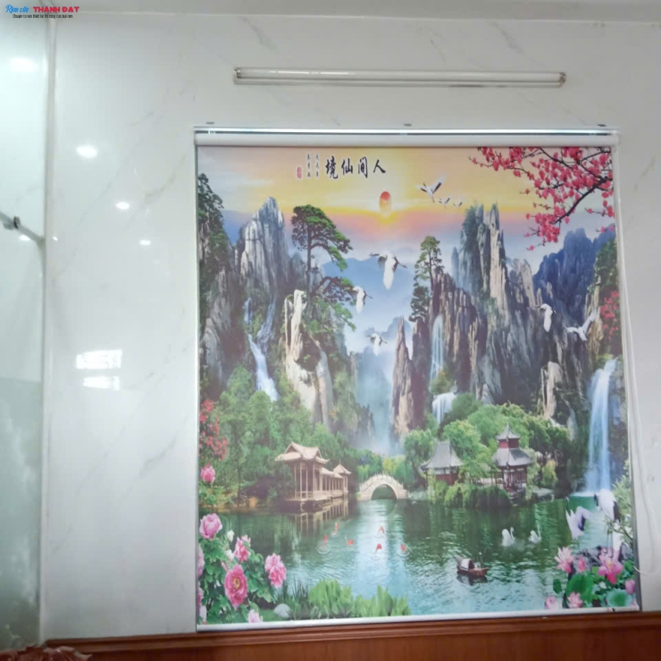 RÈM CUỐN TRANH GIÁ RẺ