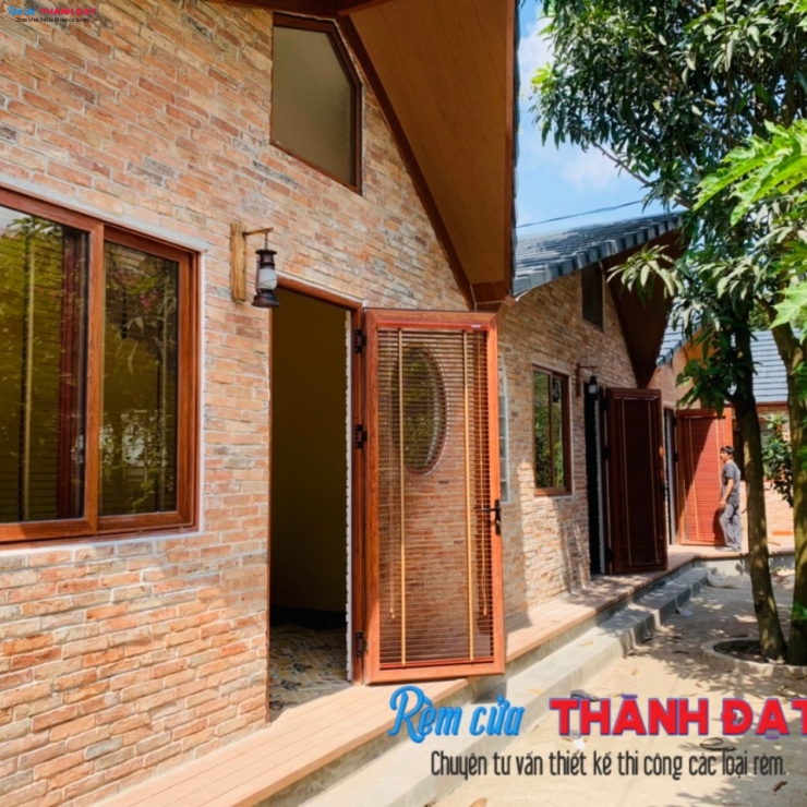 RÈM SÁO GỖ TỰ NHIÊN SG002