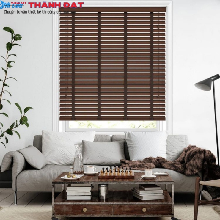 RÈM SÁO GỖ SG005