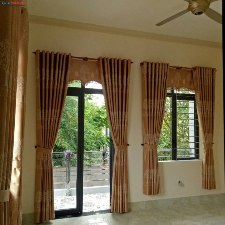 RÈM HOA VĂN CHỐNG NẮNG 