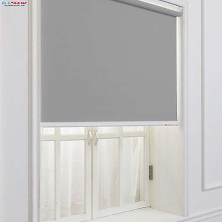 MÀN CUỐN MÀU XÁM C001