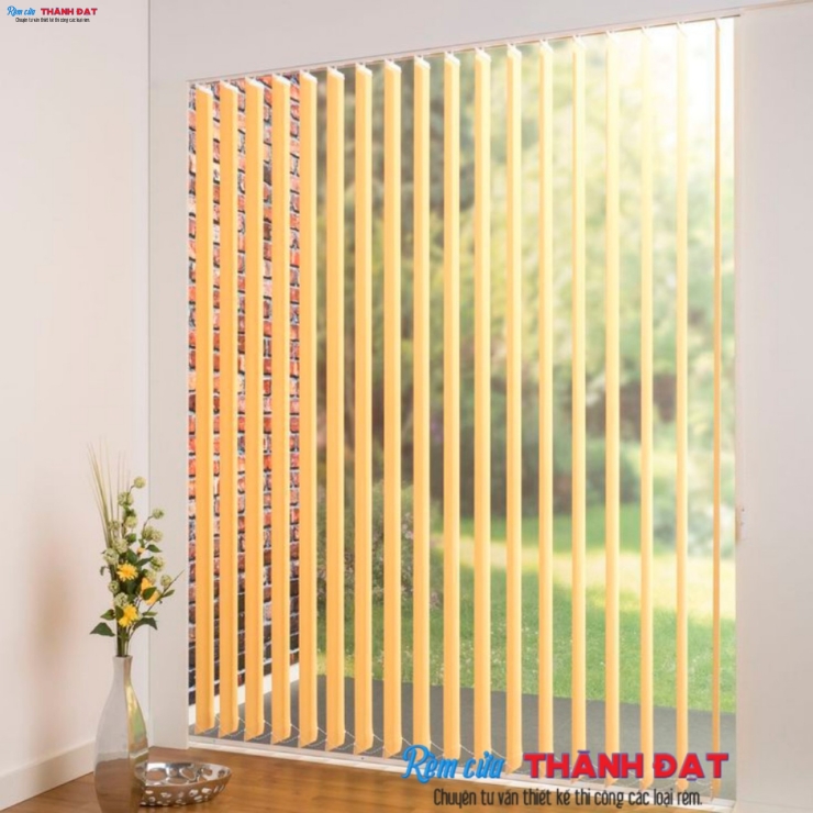 RÈM SÁO NHÔM ĐỨNG SD005