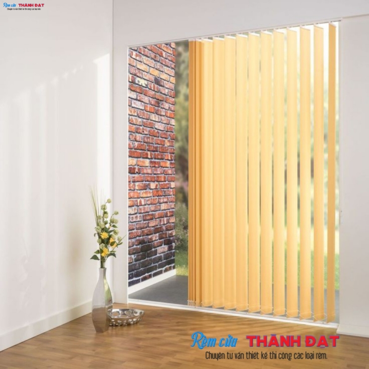 RÈM SÁO NHÔM ĐỨNG SD005