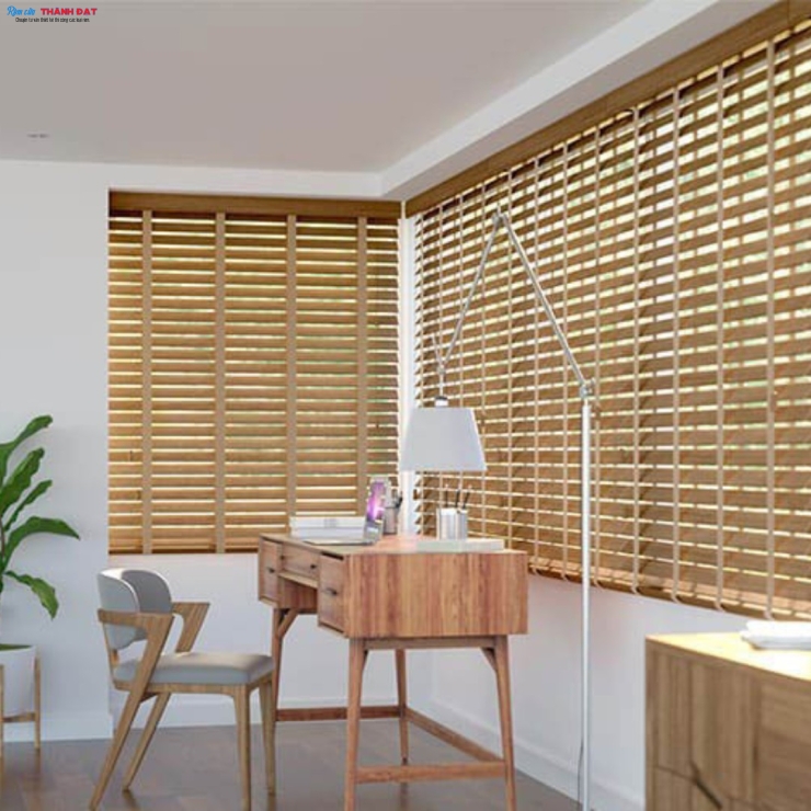 RÈM SÁO GỖ SG001